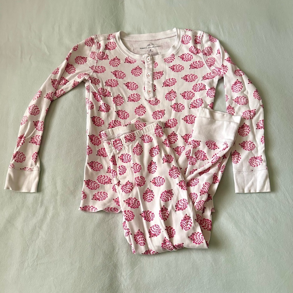 Roller Rabbit porcupine pajama set